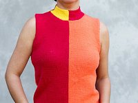 ravelry Rita Maassen Knitted Colour Block Top